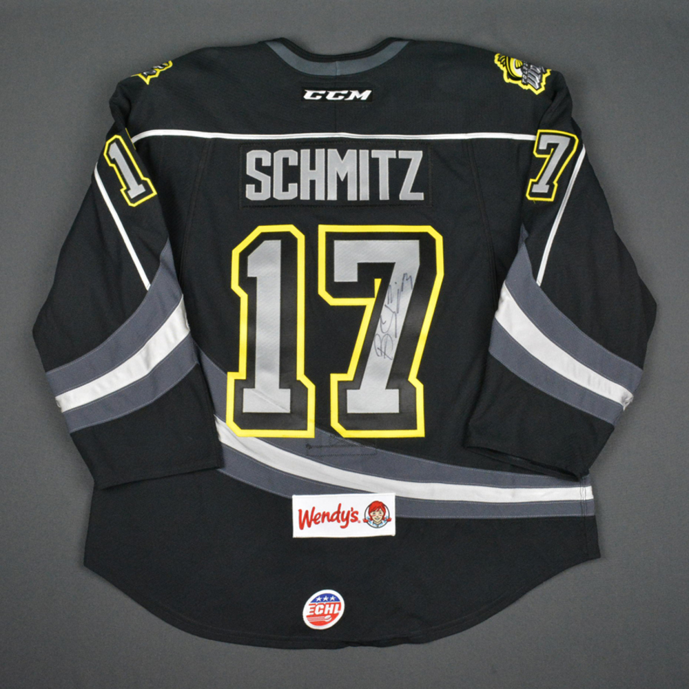 Beau Schmitz Toledo Walleye 2016 CCM/ECHL Hockey Heritage Week
