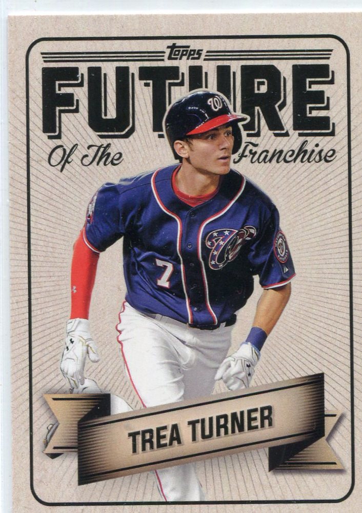 2016 Topps Bunt Future of the Franchise #FF4 Trea Turner