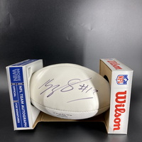 Panthers - Kelvin Benjamin Signed Panel Football With Panthers Logo