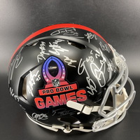 NFL - Multi Signed Authentic 2023 Pro Bowl Helmet Signed by Sauce Gardne...