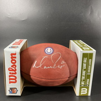 Colts - Matt Ryan Signed Authentic Football With Colts Logo