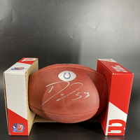 Colts - Darius Leonard Signed Authentic Football With Colts Logo