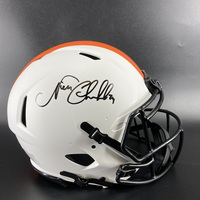 NFL - Browns Nick Chubb Signed Lunar Eclipse Authentic Speed Helmet