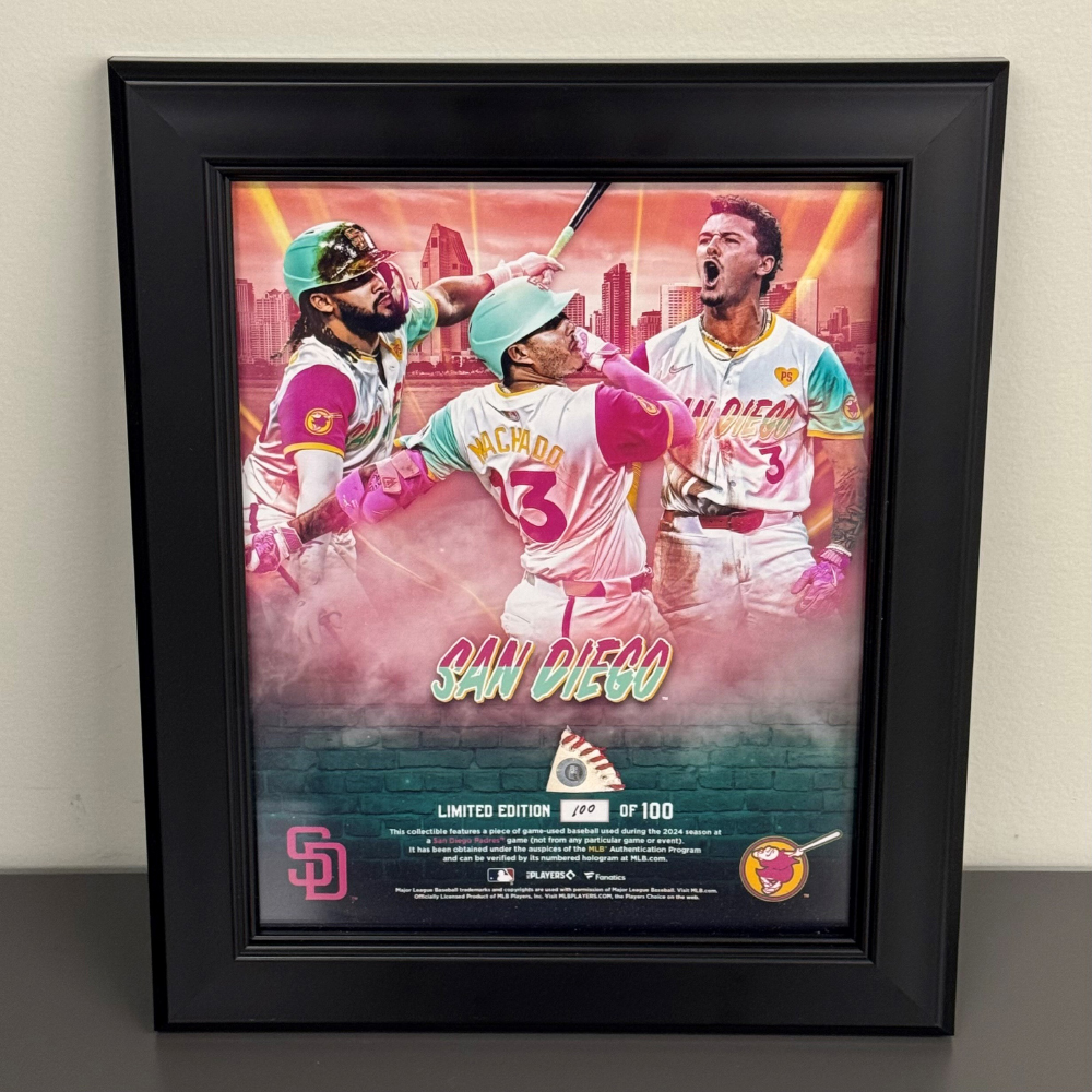 Fernando Tatis Jr, Manny Machado, & Jackson Merrill 8x10 City