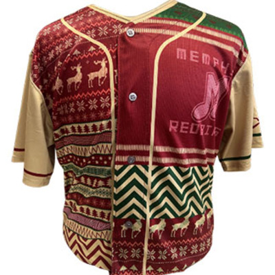 Photo of 2024 Game Worn/Team Issued Christmas in July Jerseys
