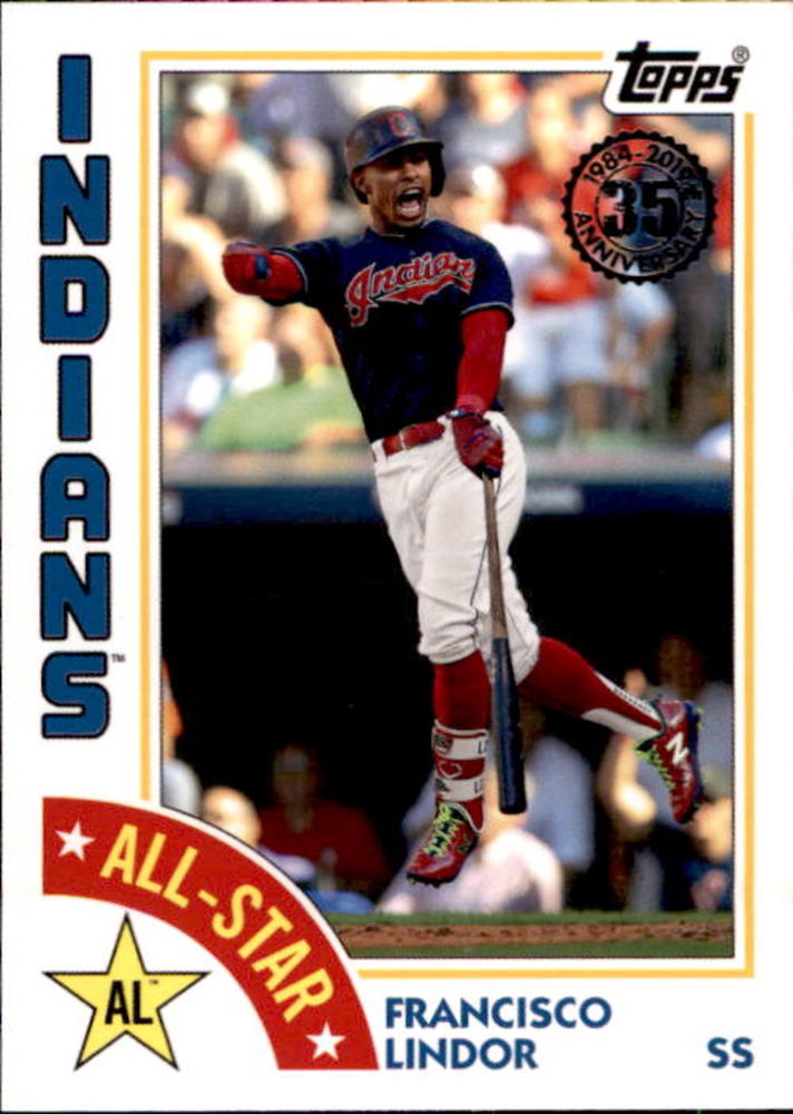 2019 Topps '84 Topps All Stars #84ASFL Francisco Lindor