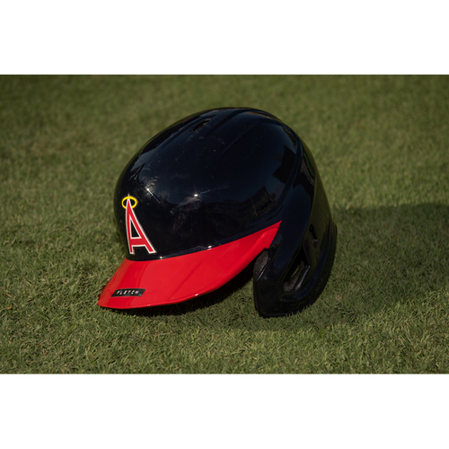 David Fletcher Game Used 70's Throwback Helmet Used 7/30/21 & 7/31/21 vs. OAK