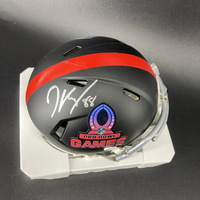Bills - Dawson Knox Signed Pro Bowl Mini Helmet
