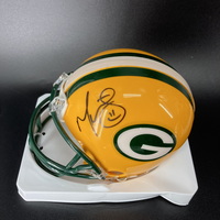 NFL - Packers Martellus Bennett Signed Mini Helmet