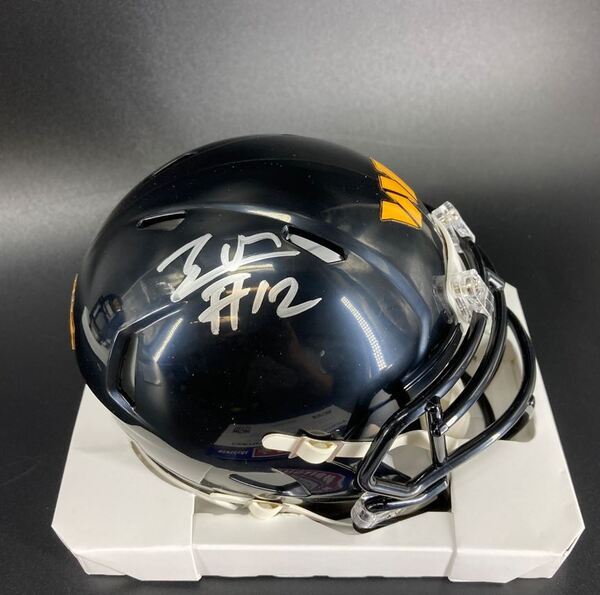 NFL - Commanders Luke McCaffrey Signed Alternate Mini Helmet