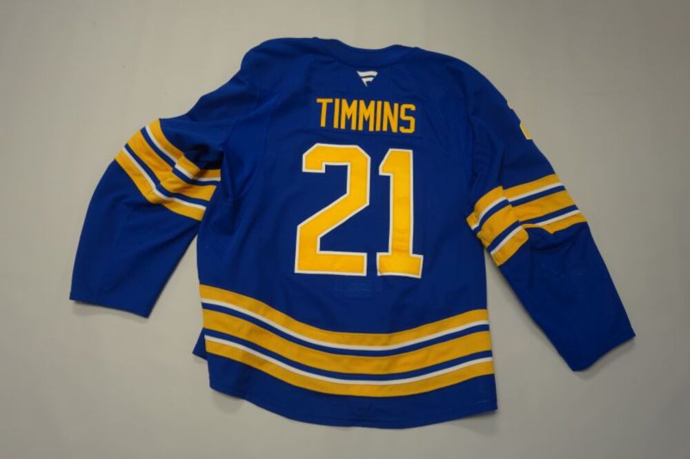 Conor Timmins 2025-26 Buffalo Sabres Set 2 Home Jersey