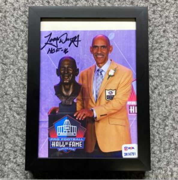 HOF - Colts Tony Dungy NFL Auction Exclusive Signed 5x6.5 Photo HOF - 16...