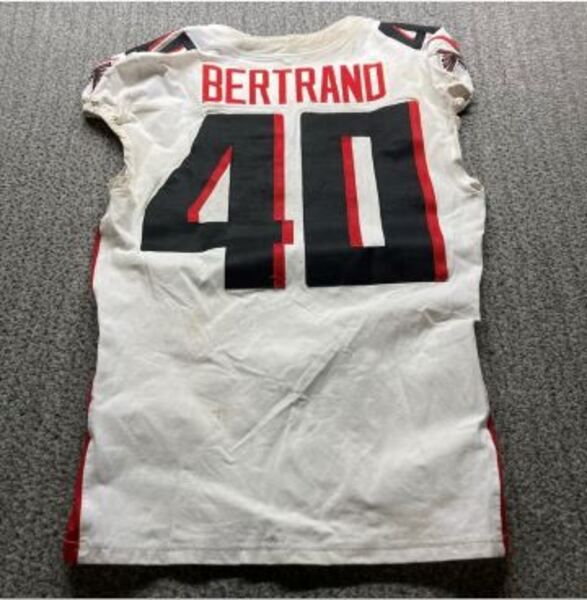 Berlin Game - Falcons JD Bertrand Game Worn Jersey (11/09/2025) Size 40 ...