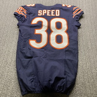 London Games - Bears Ameer Speed Game Used Jersey (10/13/24) Size 40