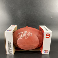 NFL - Commanders Terry McLaurin Signed Authentic Football with Commander...
