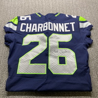 Crucial Catch - Seahawks Zach Charbonnet Signed Game Issued Jersey 2023 ...