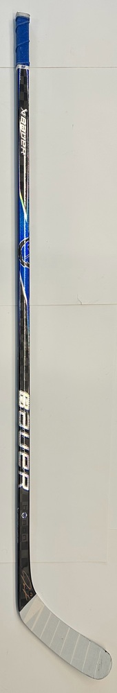 #63 Jake Neighbours Game Used Stick - Autographed - St. Louis Blues