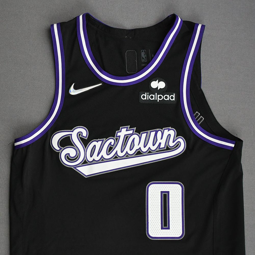 Tyrese Haliburton Sacramento Kings GameWorn City Edition Jersey