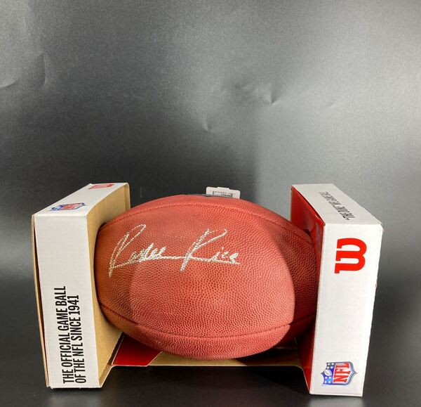 NFL - Chiefs Rashee Rice signed authentic football
