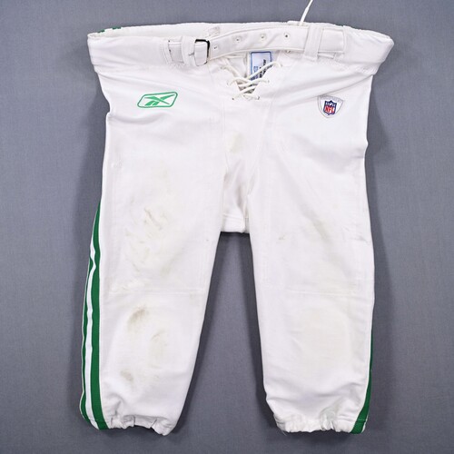 Image of Jackson, Jamaal<br>1960 White and Kelly Green Throwback Pants<br>Philadelphia Eagles<br>2010<br>#67