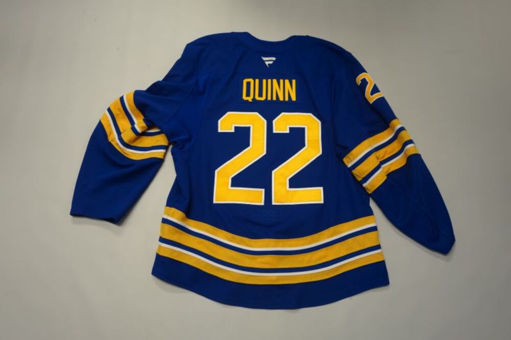 Jack Quinn 2025-26 Buffalo Sabres Set 2 Home Jersey