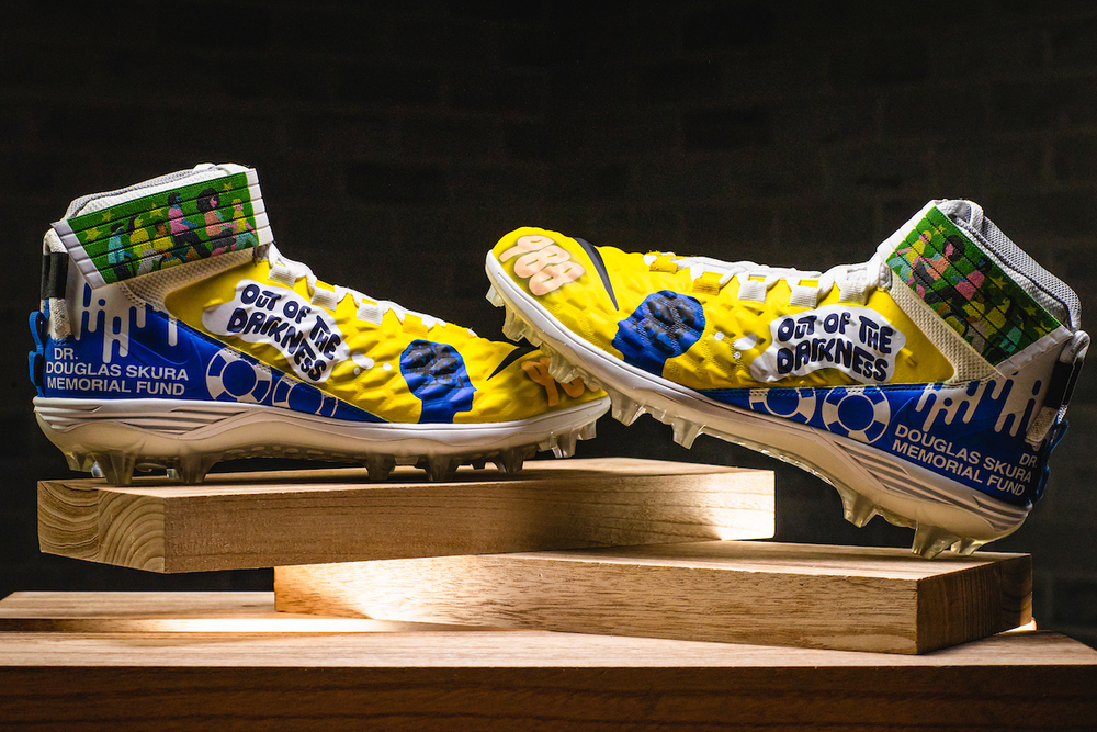 My Cause My Cleats Matt Skura Game Used Cleats Benefitting Dr