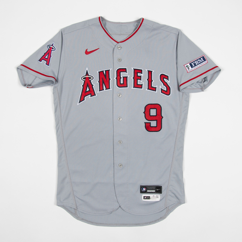 Nike Angels ユニフォーム Mサイズ グレー 2023 Zach Neto Game Used Gray Jersey (From Rookie Season - 4/30, 5