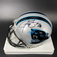 Panthers - Jonathan Stewart Signed Mini Helmet