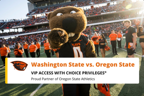 Photo of Washington State vs. Oregon State|November 1, 2025 (2 VIP passes)