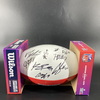 NFL - Chiefs Super Bow 57 Chiefs Multi Signed Football Including Kelce, McKinnon, Dunlap,Karlaftis, Butker, Toney, Cook, Harris, Watson