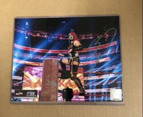 Asuka SIGNED WrestleMania 36 Exclusive Photo (Random Number)