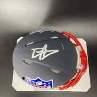 NFL - Cardianls Dadrion Taylor-Demerson Signed Blue Shield Mini Helmet