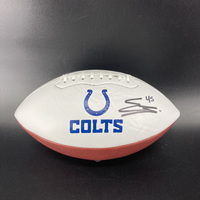Colts - EJ Speed Signed Panel Ball