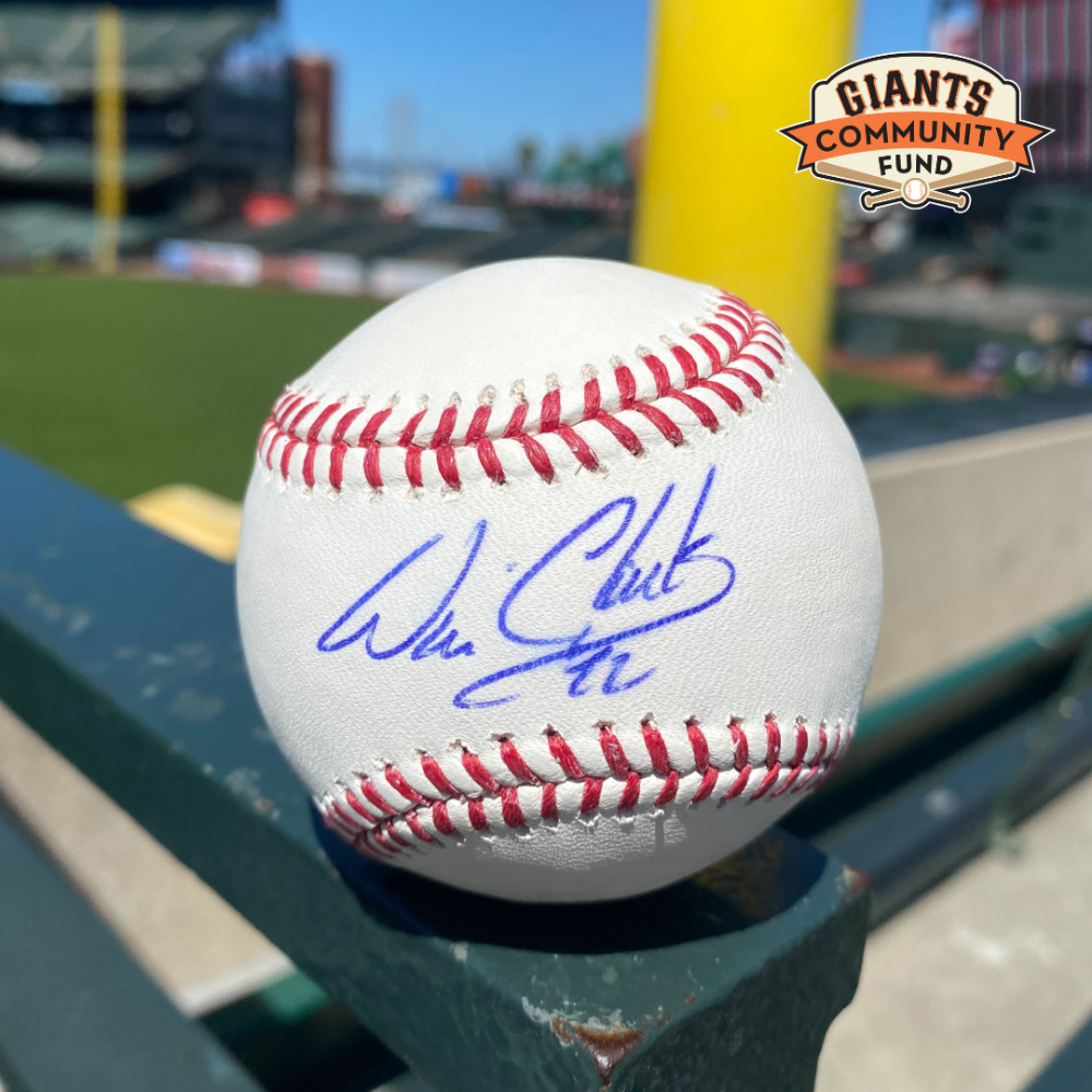 Last Out Auction: Will Clark Autographed Baseball | San Francisco