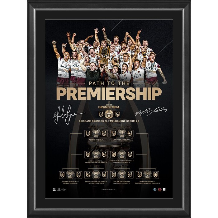 Photo of Brisbane Broncos 2025 Pathway to Premiership Match-Used Coin Toss Coin Collection