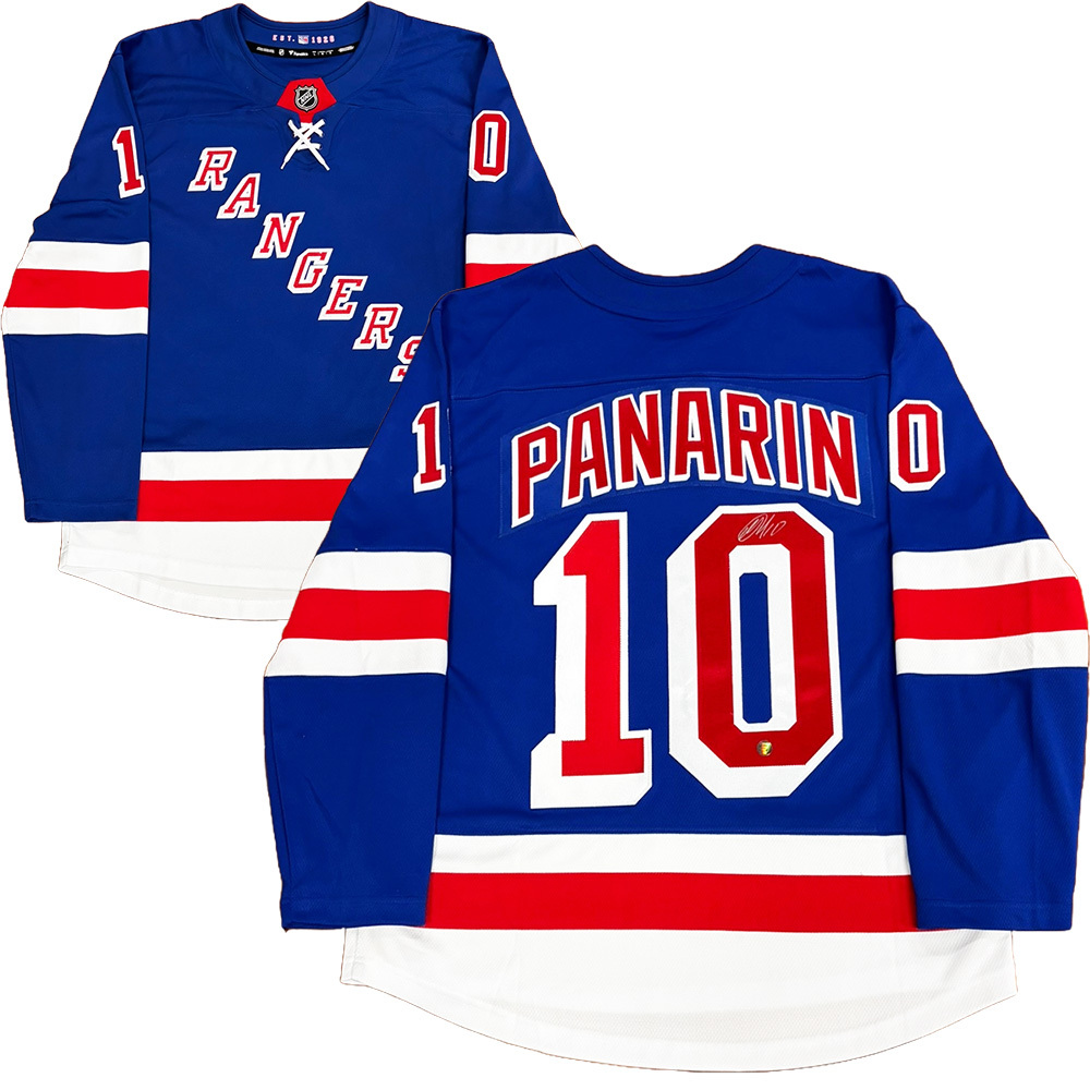 Artemi Panarin Autographed New York Rangers Fanatics Breakaway Jersey