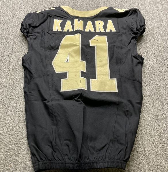 Crucial Catch - Saints Alvin Kamara Game Worn Jersey (10/19/23) Size 40