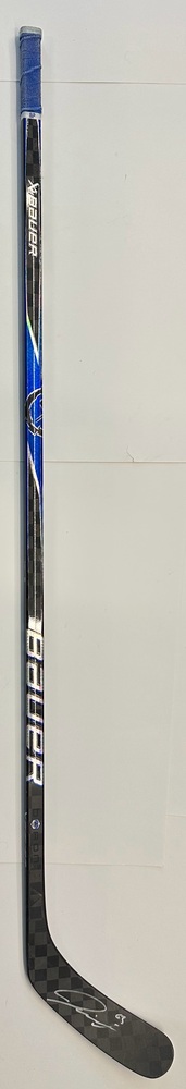 #63 Jake Neighbours Game Used Stick - Autographed - St. Louis Blues
