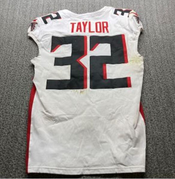 Berlin Game - Falcons Keith Taylor Game Worn Jersey (11/09/2025) Size 40...