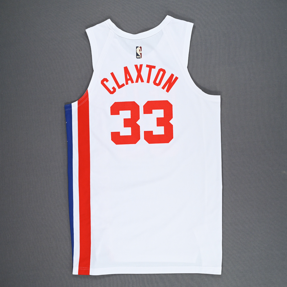Nic Claxton Brooklyn Nets GameWorn Classic Edition Jersey 2022