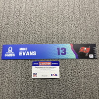 NFL - Buccaneers Mike Evans 2024 Pro Bowl Games Nameplate 1 of 1