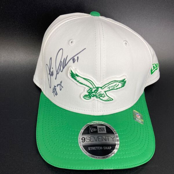 HOF - Eagles Eric Allen Signed Hat