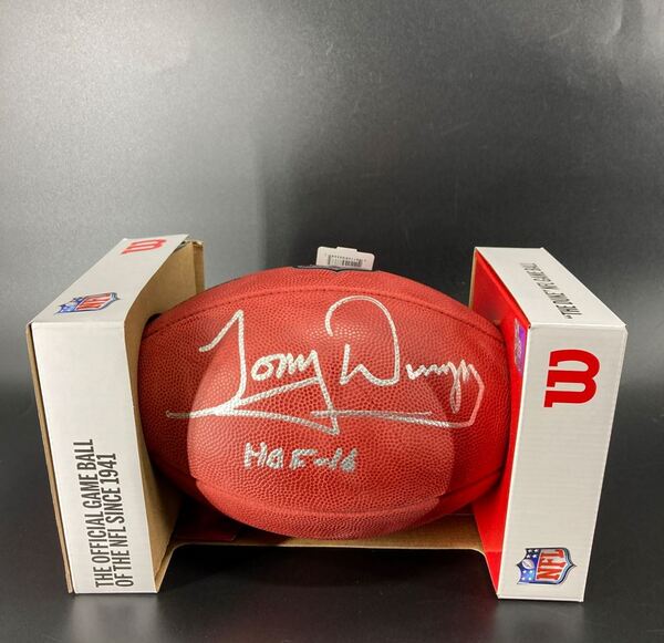 HOF - Colts Tony Dungy Signed Authentic Football