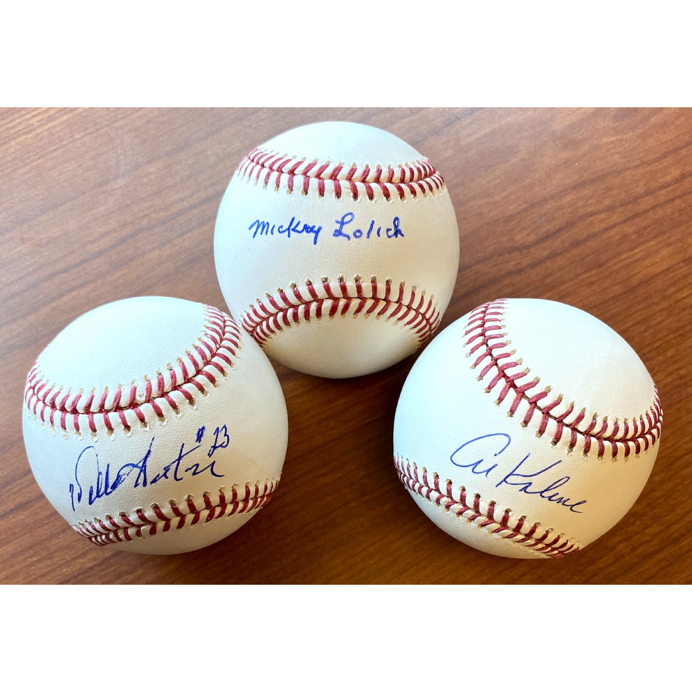1968 Detroit Tigers Autographed Baseball Bundle: Willie Horton