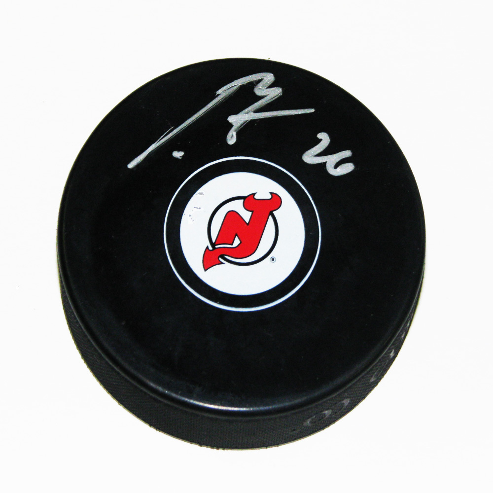 PATRIK ELIAS Signed New Jersey Devils Puck