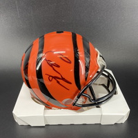 NFL - Bengals Chase Brown Signed Mini Helmet
