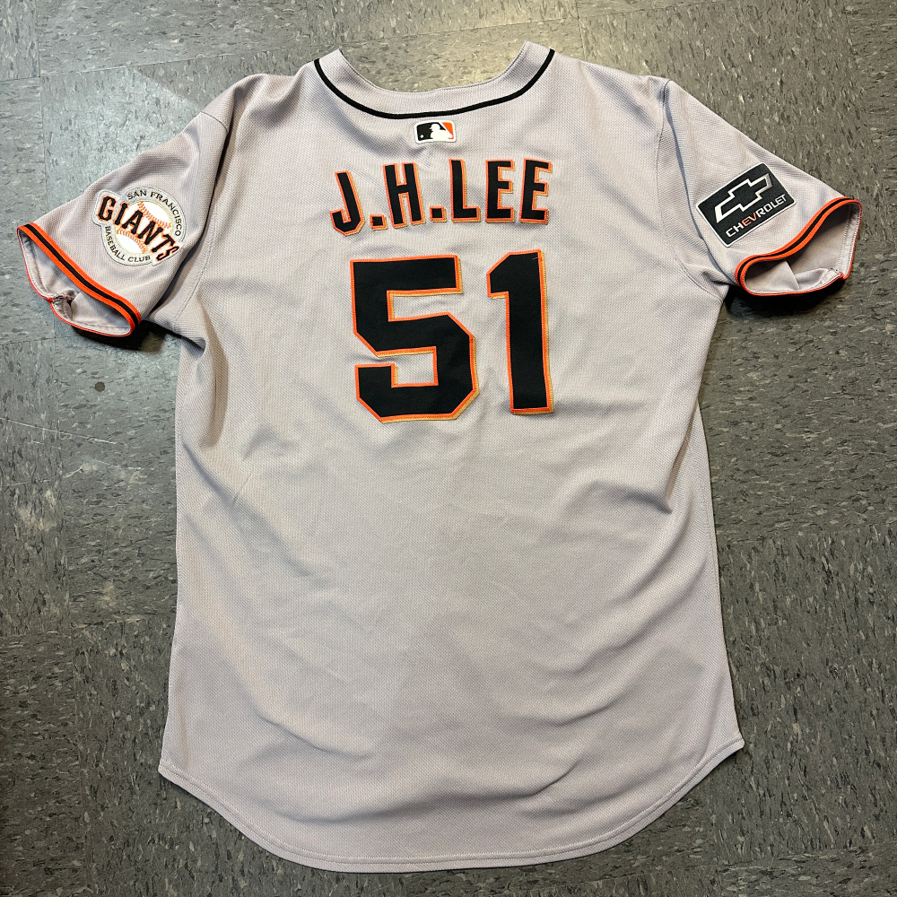 2025 Game Used Jersey - #51 Jung Hoo Lee - Grey Road 