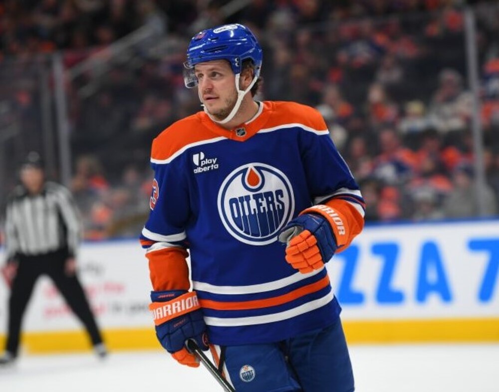 Mattias Janmark #13 - Edmonton Oilers Shirts Off Our Backs Meet & Greet Opportunity - Includes On-Ice Photo, Autographed Jersey & 2 Tickets to Jan 24th Game vs Washington Capitals!