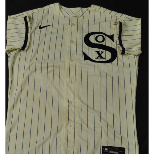 2021 New York Yankees vs. Chicago White Sox in Dyersville, Iowa - Game-Used 1919 Throwback Jersey - Michael Kopech - Size 46TC