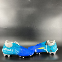 MCMC - Cardinals Jesse Luketa Game Used Custom Cleats 2022 Season Benefi...